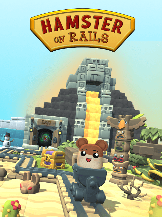 Hamster on Rails wallpaper