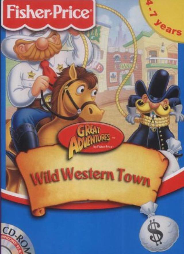 Great Adventures by Fisher-Price: Wild Western Town cover