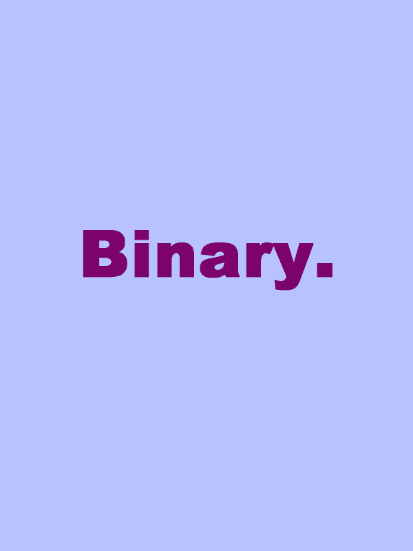 Binary. cover