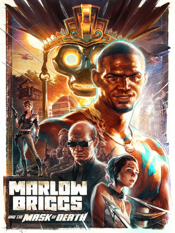 Marlow Briggs and the Mask of Death cover