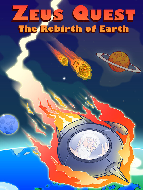 Zeus Quest: The Rebirth of Earth cover