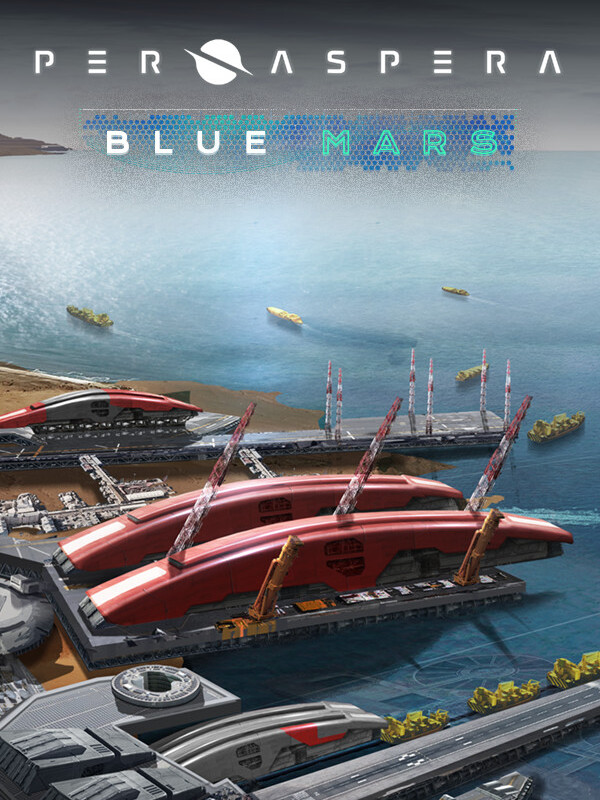 Per Aspera: Blue Mars cover