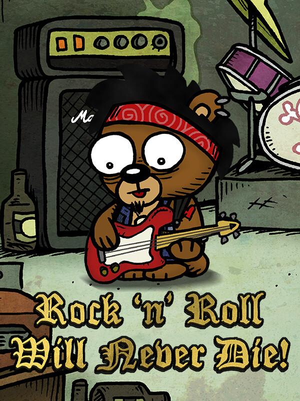 Rock 'n' Roll Will Never Die! wallpaper