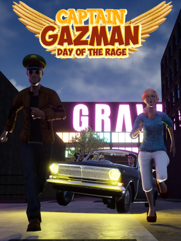 Captain Gazman: Day of the Rage cover