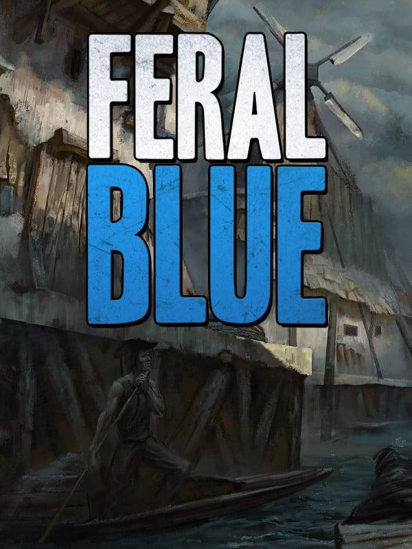 Feral Blue wallpaper