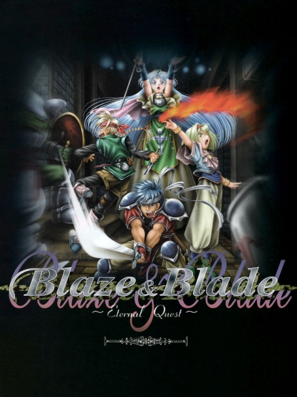 Blaze and Blade: Eternal Quest cover