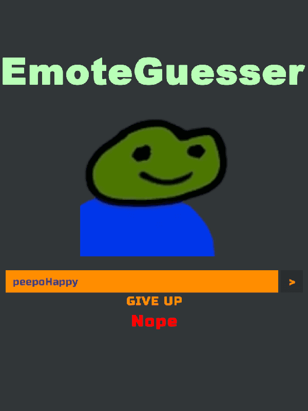 EmoteGuesser wallpaper