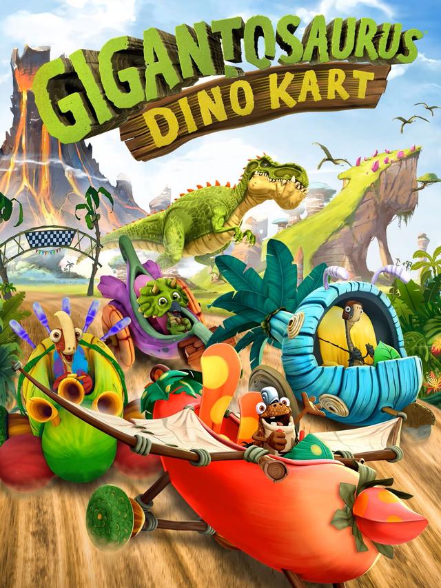 Gigantosaurus Dino Kart cover