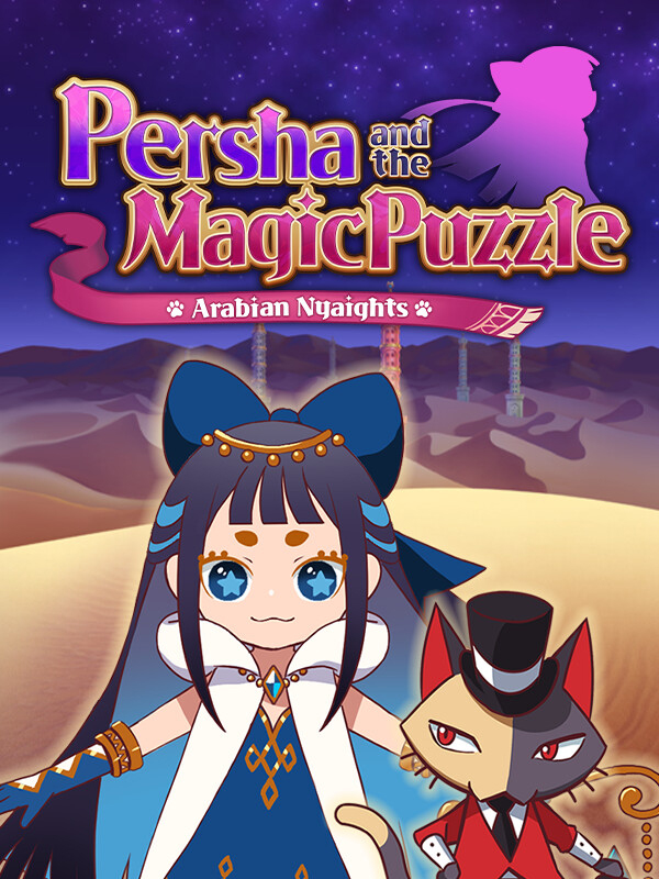 Persha and the Magic Puzzle: Arabian Nyaights cover