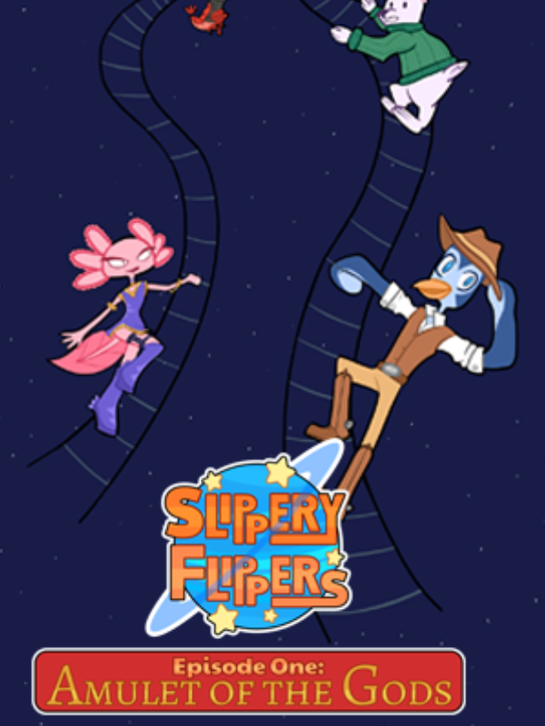Slippery Flippers: Episode One - Amulet of the Gods cover