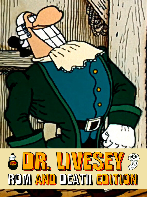 Dr Livesey Rom and Death Edition cover