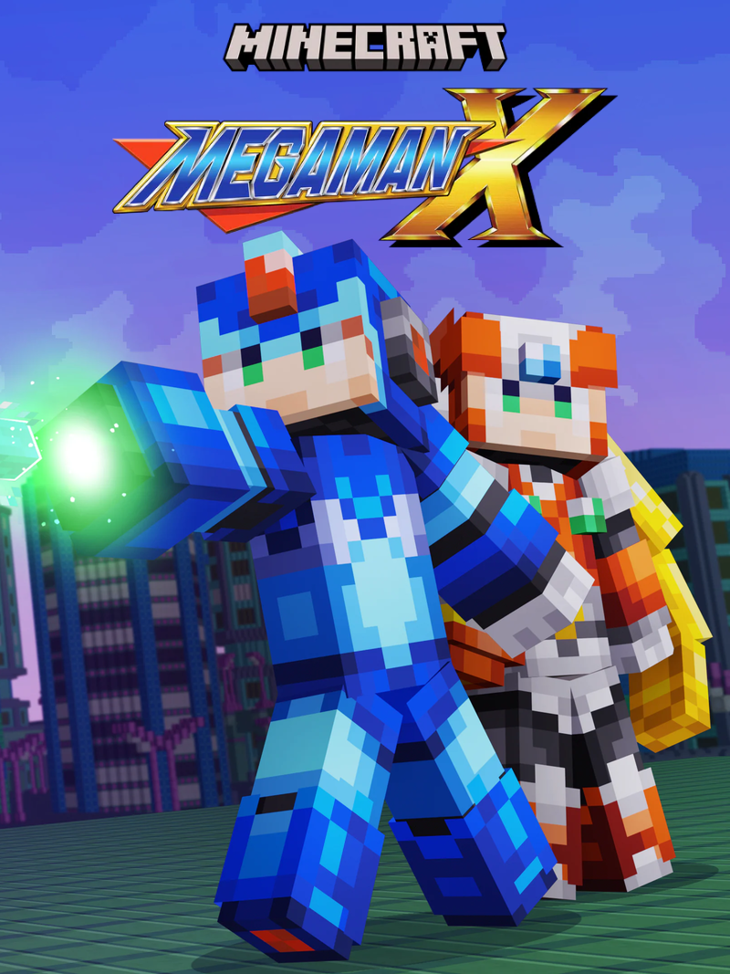 Minecraft: Mega Man X cover