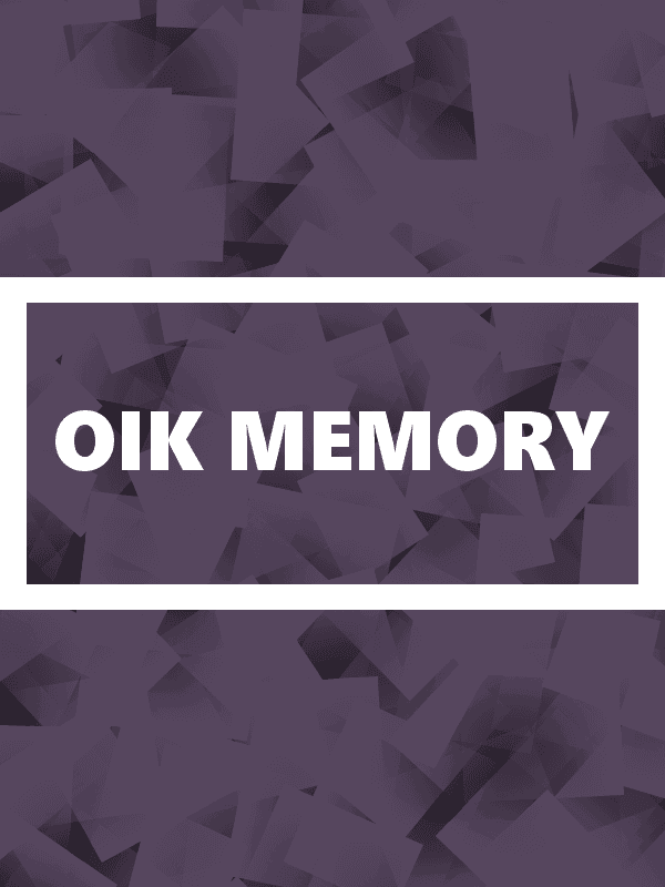 Oik Memory cover