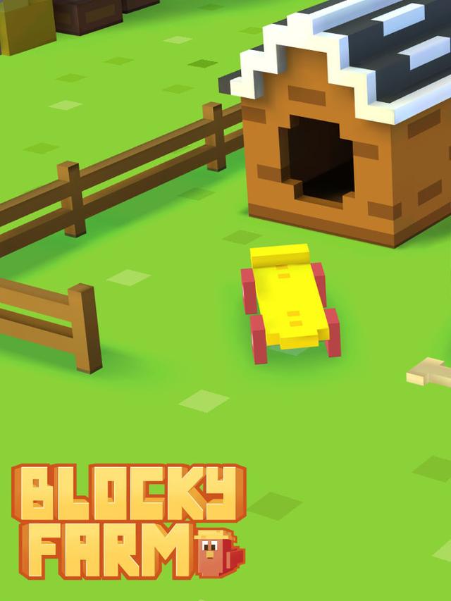 Blocky Farm wallpaper