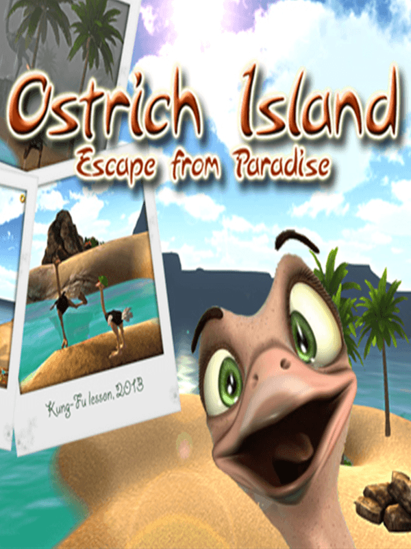 Ostrich Island wallpaper