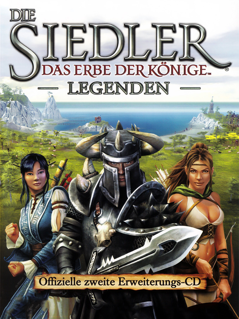 The Settlers: Heritage of Kings - Legends Expansion Disc cover