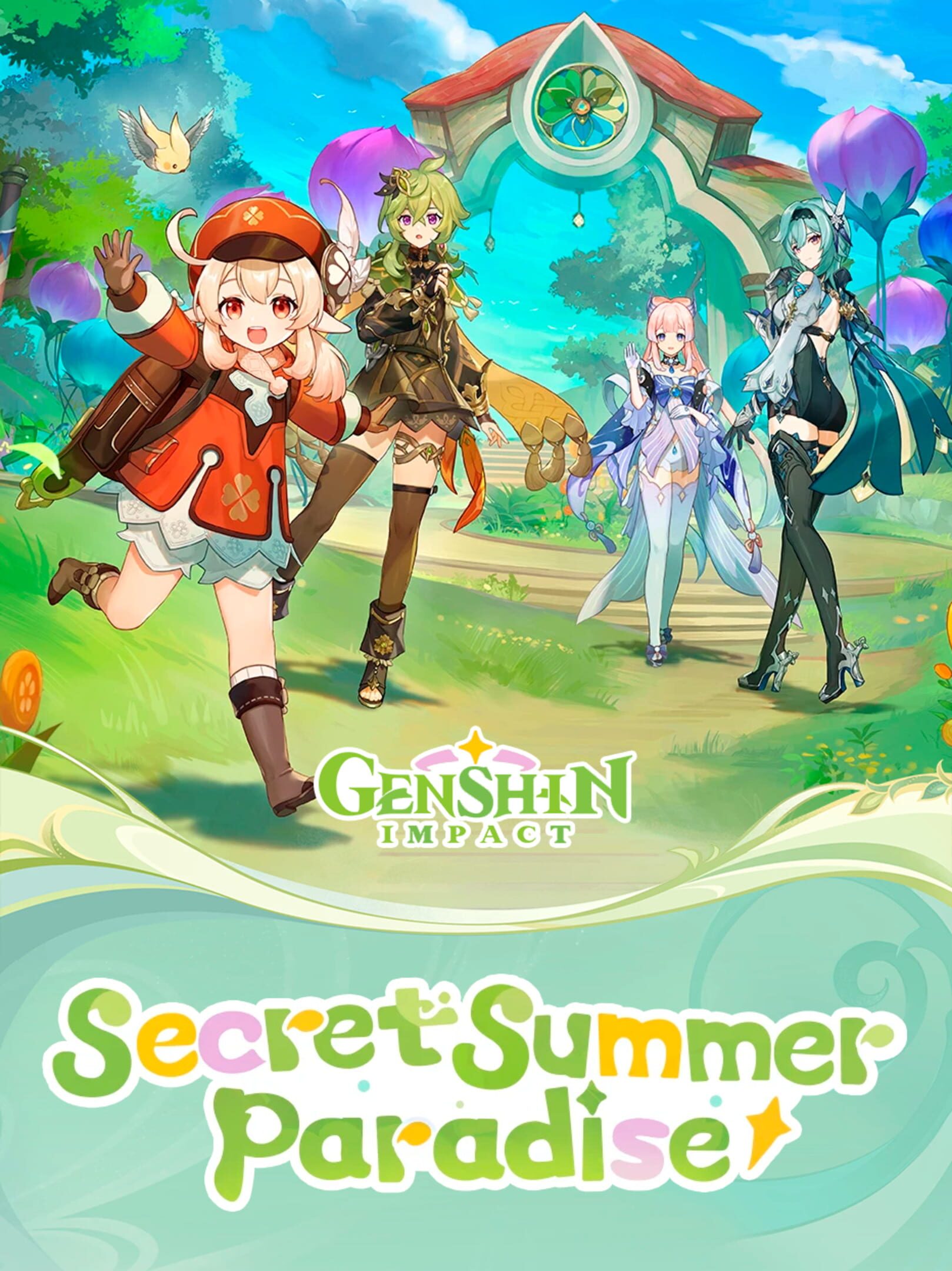 Genshin Impact: Secret Summer Paradise cover