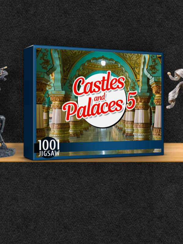 1001 Jigsaw: Castles and Palaces 5 cover