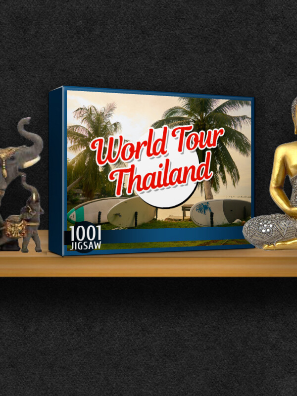 1001 Jigsaw. World Tour Thailand cover
