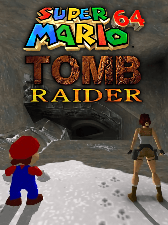 Super Mario 64 in Tomb Raider cover