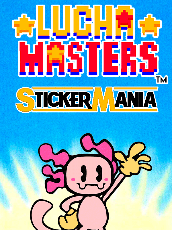 Lucha Masters StickerMania cover