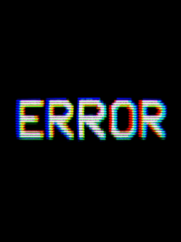 Error wallpaper