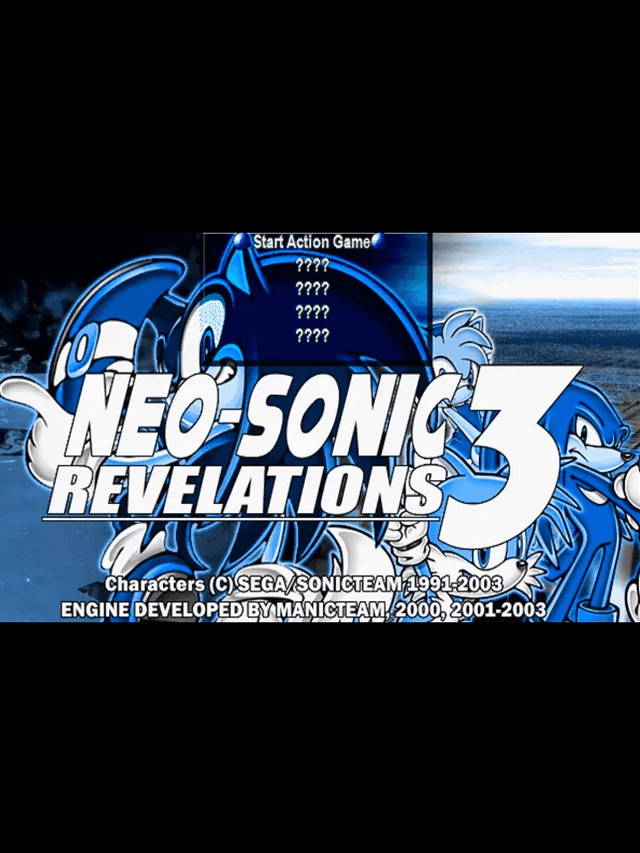 Neo Sonic 3 cover