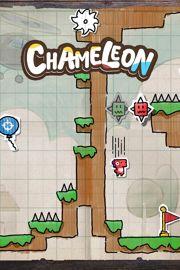 Doodle Adventure of Chameleon cover