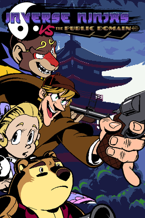 Inverse Ninjas vs. The Public Domain cover