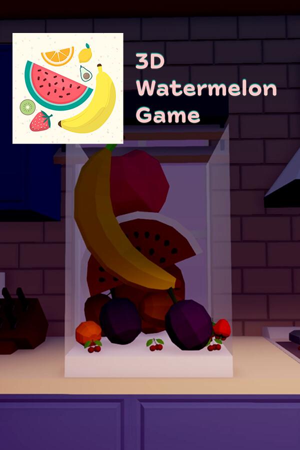 3D Watermelon Game cover