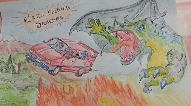 CarsFuckingDragons cover