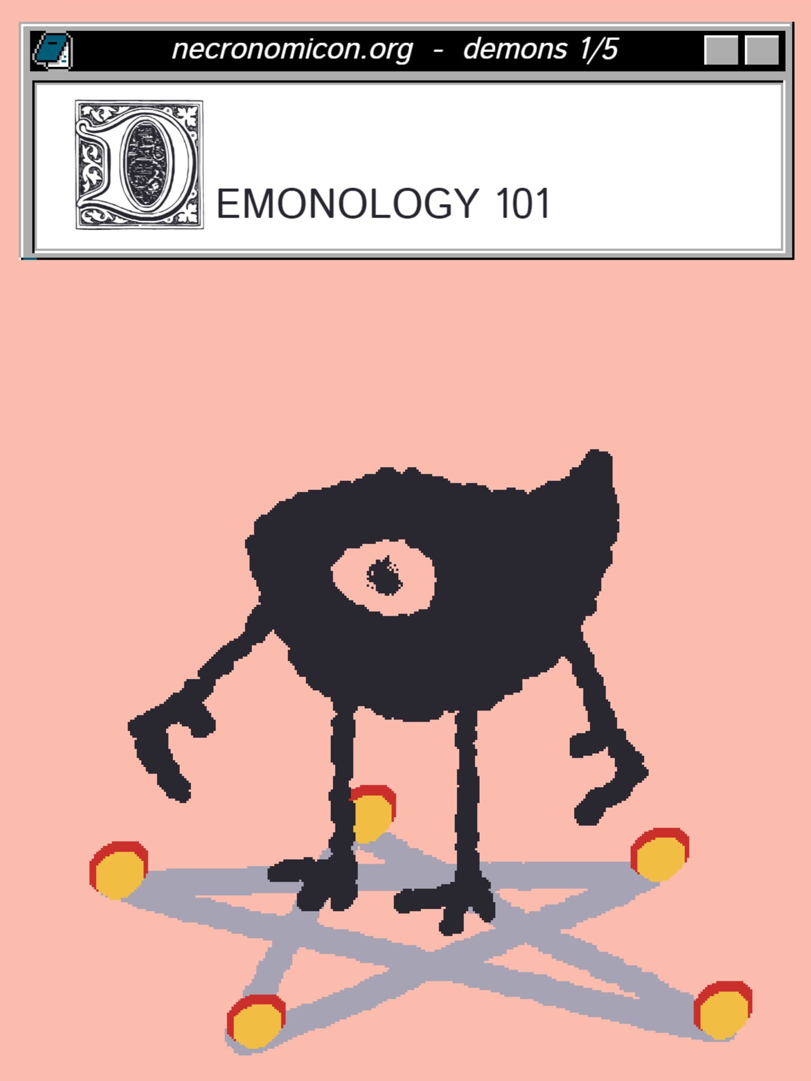 Demonology 101 cover