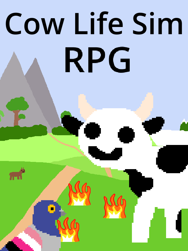 Cow Life Sim RPG cover