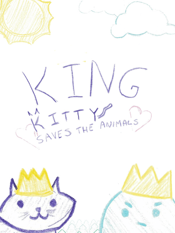 King Kitty Saves The Animals wallpaper