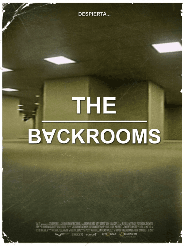 The Backrooms cover