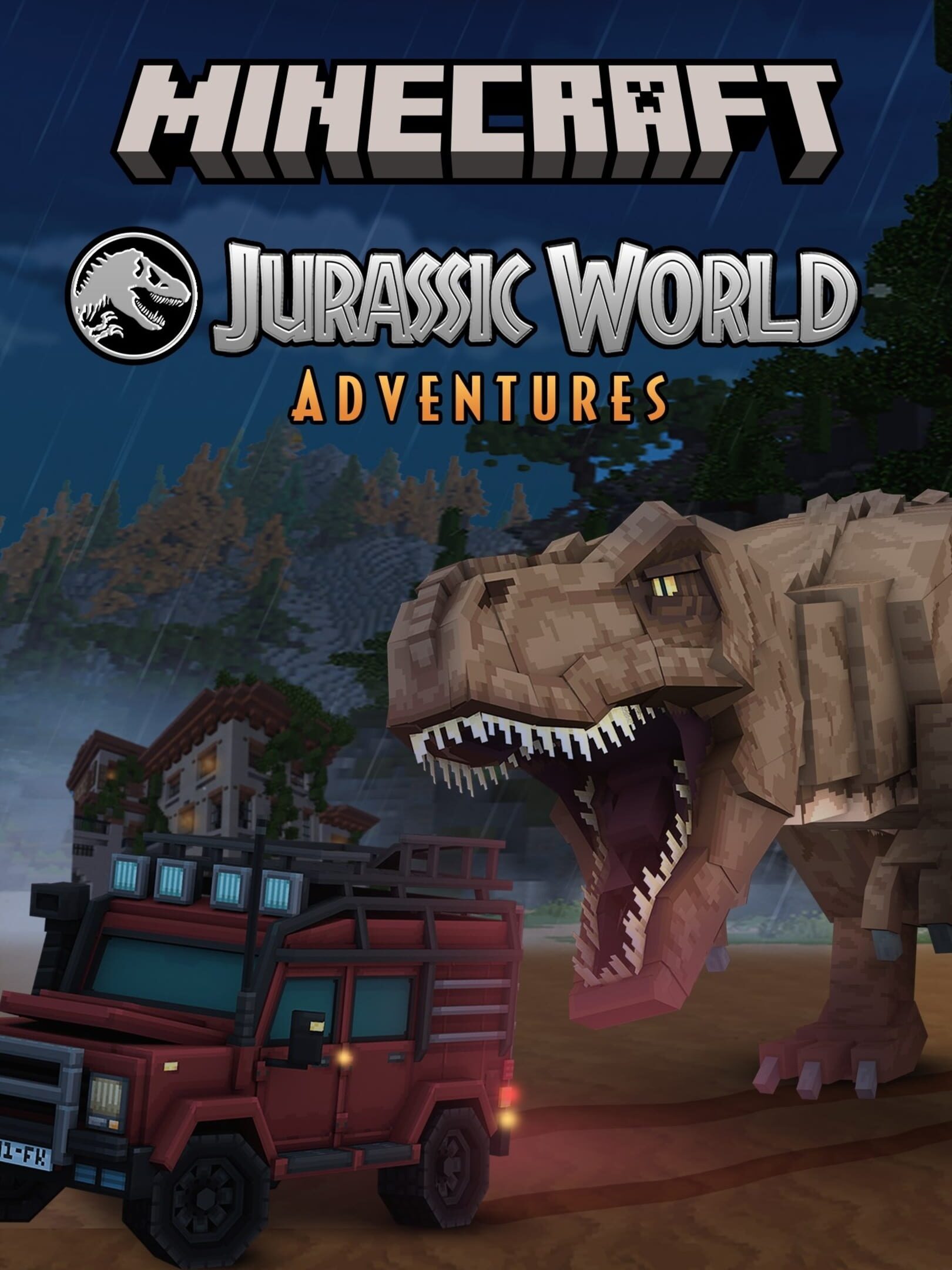 Minecraft: Jurassic World Adventures cover