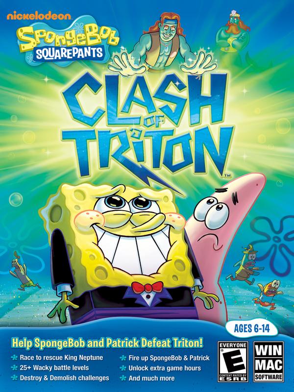 Spongebob Squarepants: Clash of Triton cover