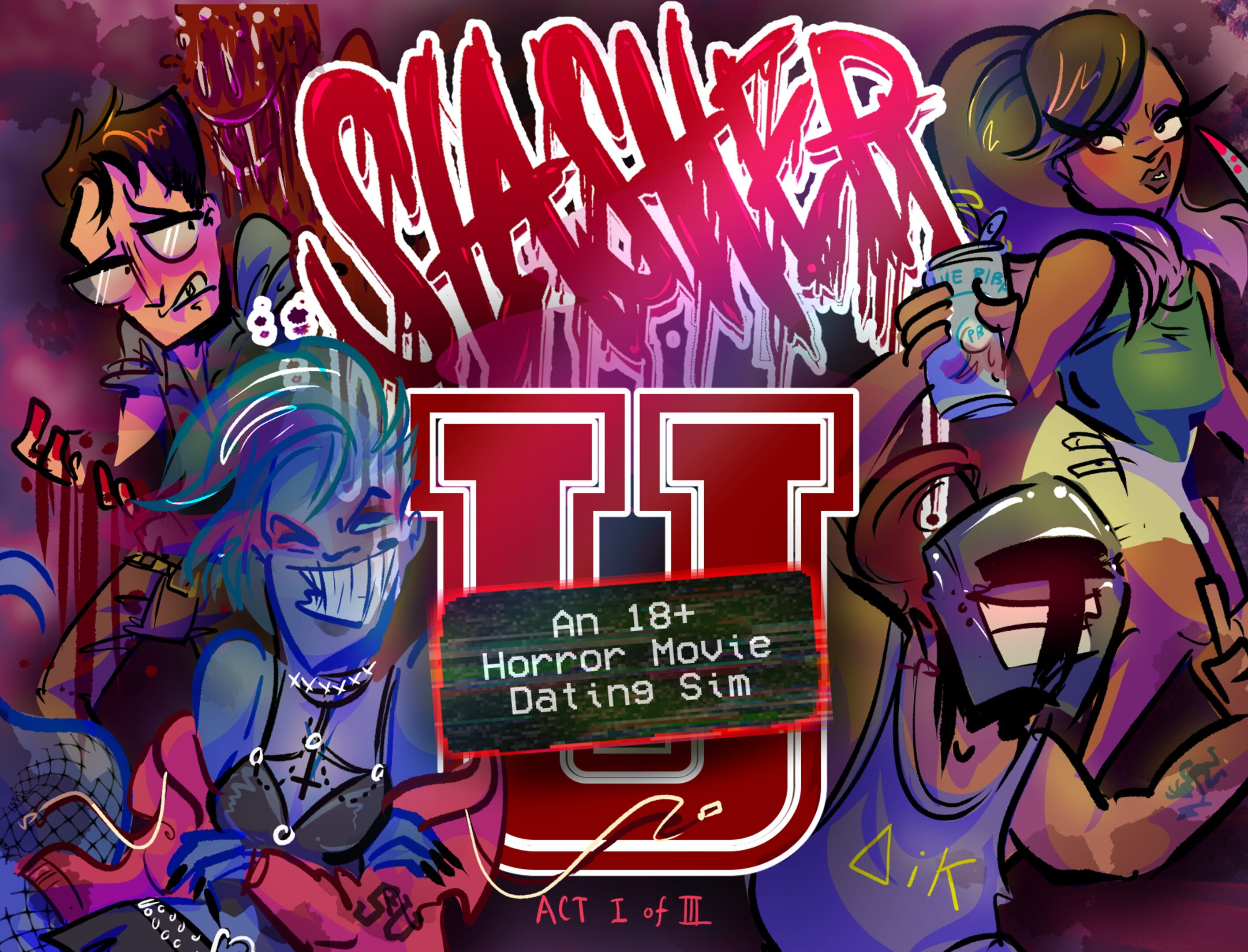 Slasher U: An 18+ Horror Movie Dating Sim cover