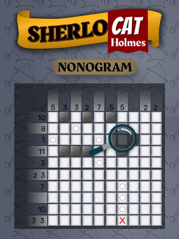 SherloCat Holmes Nonogram cover