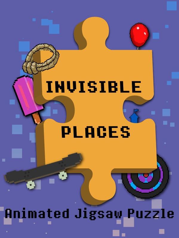 Invisible Places: Pixel Art Jigsaw Puzzle cover