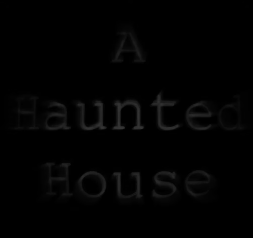 A Haunted House cover