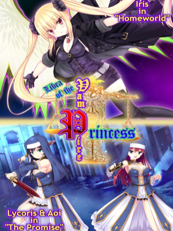 Libra of the Vampire Princess: Lycoris & Aoi in The Promise Plus Iris in Homeworld cover