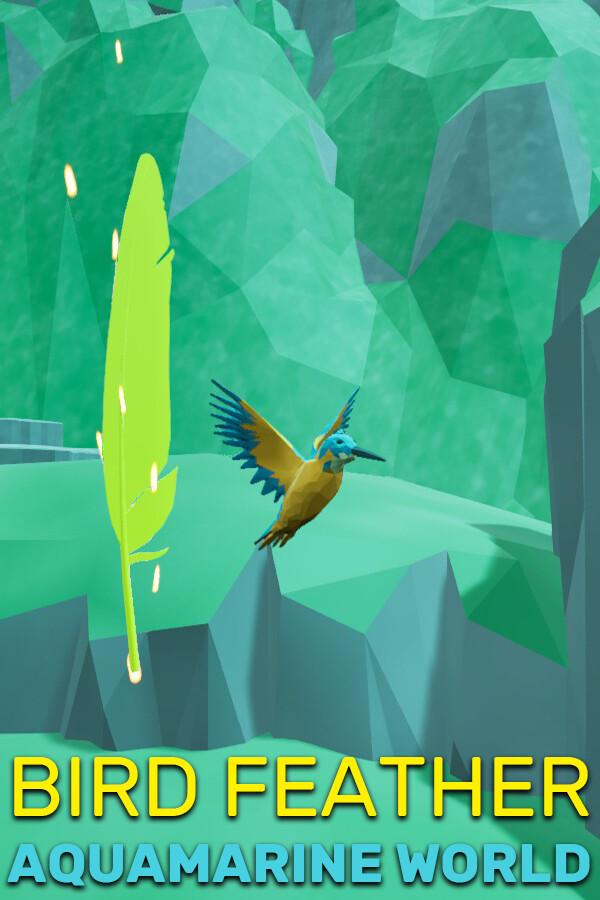 Bird Feather: Aquamarine World wallpaper