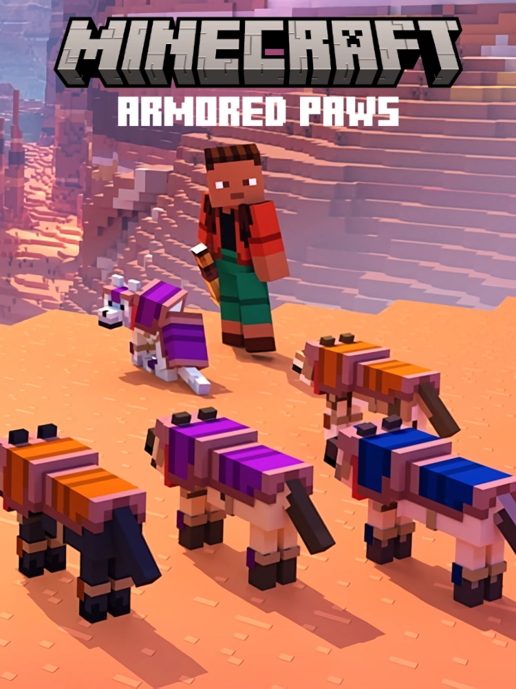 Minecraft: Armored Paws cover