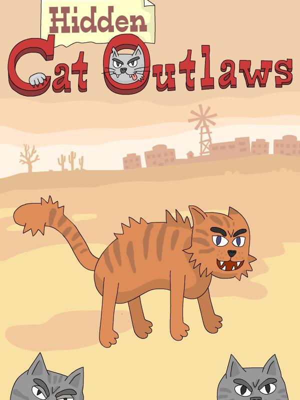 Hidden Cat Outlaws wallpaper