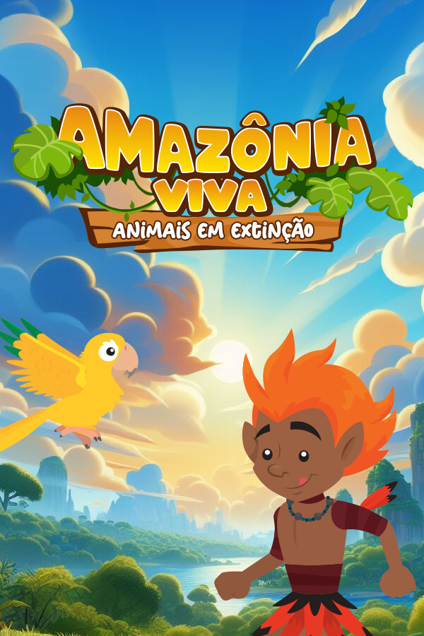 Amazônia Viva: Animais em Extinção cover