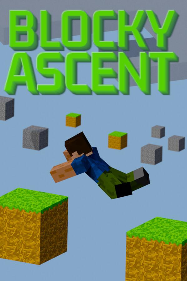 Blocky Ascent wallpaper