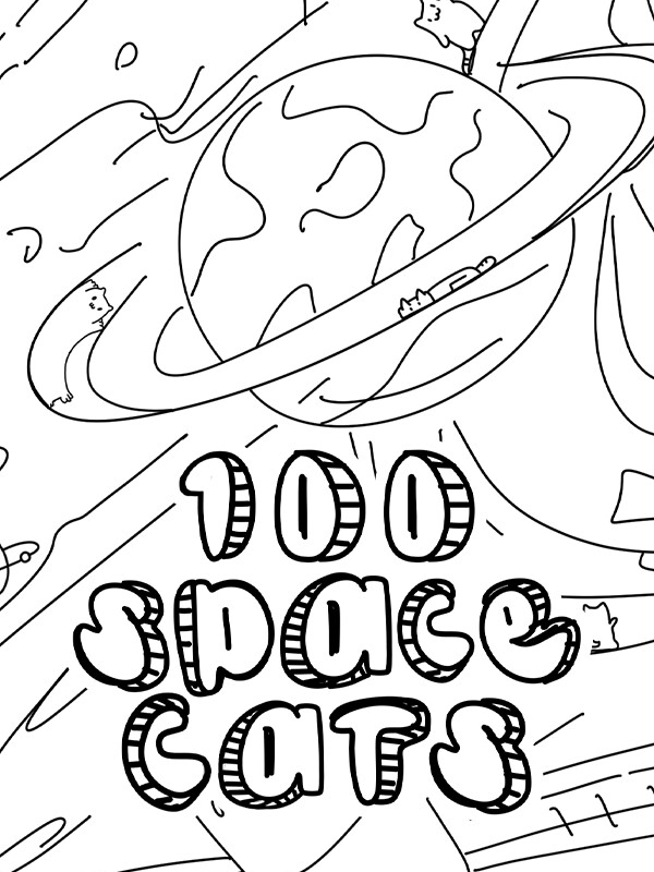 100 Space Cats cover