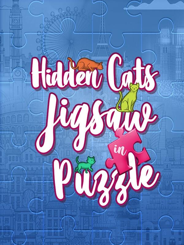 Hidden Cats in Jigsaw Puzzle cover