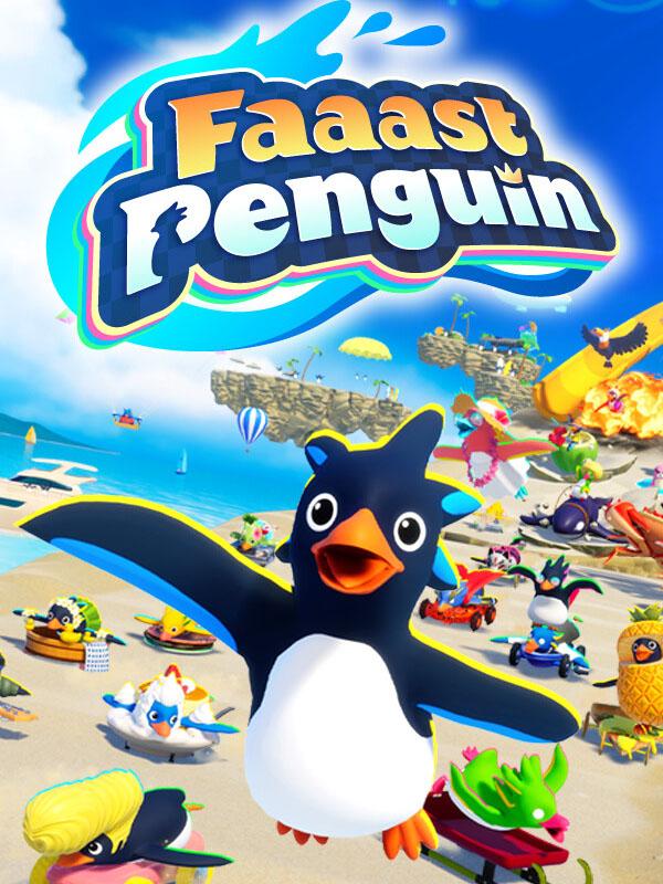 Faaast Penguin wallpaper